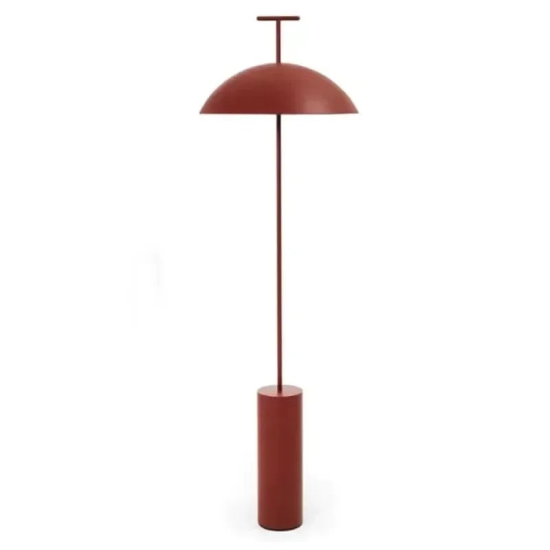 Scandinavian Floor Lamp – Minimalist Mushroom Design - Carry Light