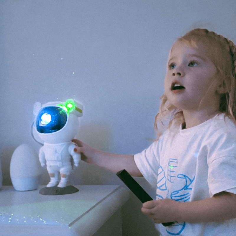 Astronaut Galaxy Projector Kids' Night Light - Carry Light