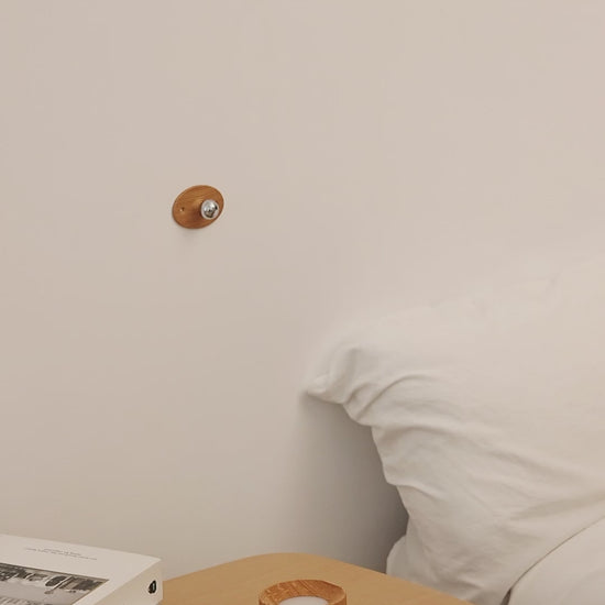 Video of 360 degree rotatable wall light