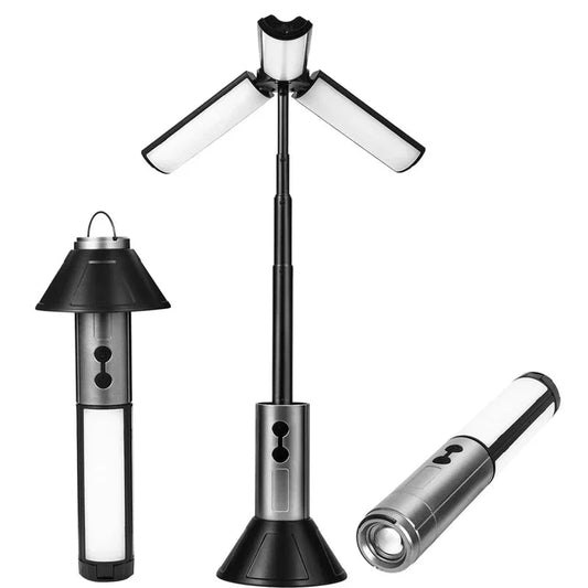 Rechargeable Camping Lantern – LED Flashlight & Mosquito Repellent Lamp - Carry Light