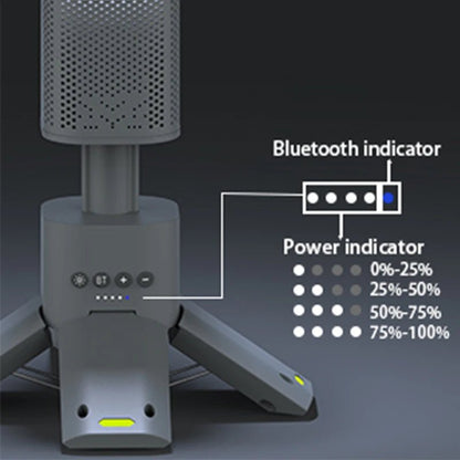 Telescopic LED Camping Light with Bluetooth Speaker - Carry Light